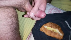 Energetic breakfast with brioches and sperm for Cicci77