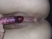 Sissy can't get me off but my toy just great 13/16