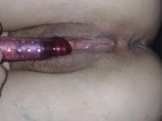 Sissy can't get me off but my toy just great