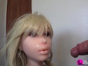 Facefucking My Bimbo Silicone Sex Doll! 15/16