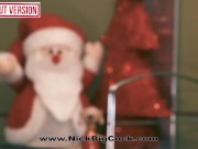 Santa Claus with his big XL cock puts Susy Gala on all fours and fucks her in doggy style 13/16