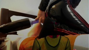 Reviewing a gift from my boyfriend - Sohimi Eliza 2 Hands Free Male Masturbator fleshlight cumming