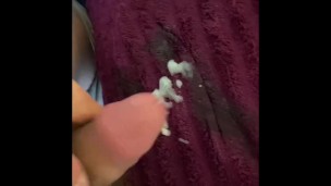 Came three times in ten minutes then licked it up 