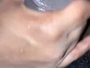 CRAZY TONGUE GOES DUMB ON DICK HEAD!!!!!!! 2/16