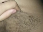 Big butt gf rides my dildo as I grab her cunt