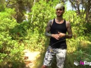 Guy and girl have a spectacular country fuck at this naked picnic! 7/16