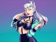 JOI EXTREMO con Evelynn de LoL, estilo KDA. Voz española.
