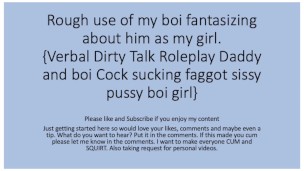 Daddy uses his step son rough like a girl. Roleplay, Fantasy, Verbal, Dirty Talk