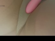 Upskirt show with nylons, a vibrator, and rubbing!  11/16