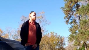 Ginger dick flash!