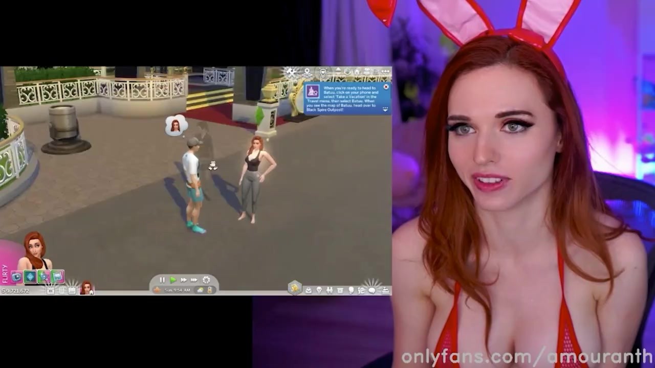Amouranth Plays NAUGHTY WickedWhims | OnlyFans Livestream - RedTube
