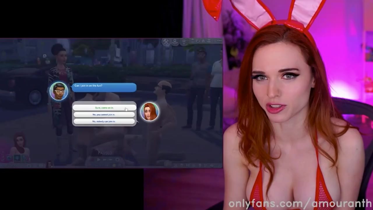 Amouranth Plays NAUGHTY WickedWhims | OnlyFans Livestream - RedTube
