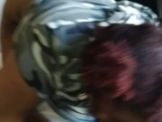 HOTEL IN MIAMI GIVING PEOPLE LIVE SHOW AS FREAKY EBONY DEEPTHROATS BBC BEFORE GORILLA PUNCHED!!!! 1/16