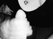 Licking the tip of my dick 9/16