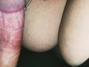 Licking and sucking my cock 4/16