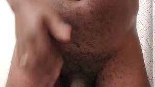 Black cock piss before work