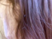 Mi hermanastra me seduce con su gran culo en pijama tanga en el baño| buenos dialogos en español 5/16