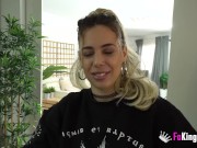 Blonde Latina auditions a dude that thinks she's just a secretary 1/16