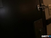 Dirty Flix - Caroline Ray - Paid audition with messy cumshot 1/16