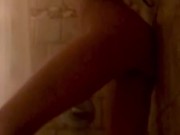 Getting wet in the shower  5/16