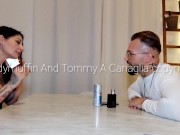 Ladymuffin And Tommy A Canaglia prima scena con Jasmin Carrera 6/16