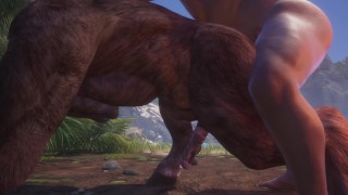 Big Muscle Man baise Grok Dur! Minotaur Cums un seau plein / (Gay ...