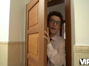 VIP4K. Student sucks cock and gives slit to potential father-in-law 1/16