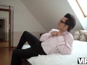 VIP4K. Student sucks cock and gives slit to potential father-in-law 2/16