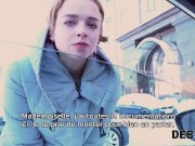 DEBT4k. Un jeune débiteur au visage mignon pense que le sexe vaut mieux que la peine 3/16