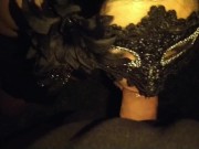 A completely naked slut wife sucks dick in the park 15/16