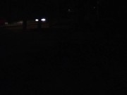 A completely naked slut wife sucks dick in the park 8/16