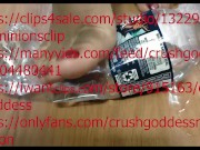 stomping on bottle barefoot 5/16