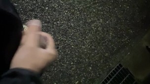 寒くてもやめられない露出オナニー