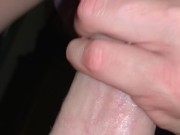 Blonde Dreadlock girl EXTREME close up blowjob 10/16