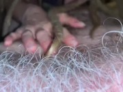 Blonde Dreadlock girl EXTREME close up blowjob 6/16