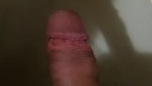 Asian Boy Sit and Pee 2