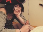 Cute Teen Alt Girl Halloween Creampie  10/16