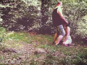 This is the only way to treat a submissive slut wife...Humilation Golden Piss Outdoor Collar Leasher 10/16