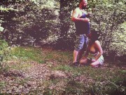 This is the only way to treat a submissive slut wife...Humilation Golden Piss Outdoor Collar Leasher 14/16