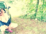 Forest rimjob aka eat my ass slut 14/16