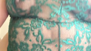 Green lingerie 