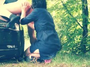 Rimjob in the woods 11/16