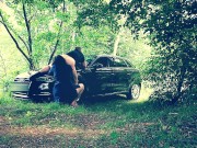 Rimjob in the woods 7/16