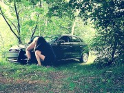 Rimjob in the woods 9/16