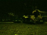 Training a piss slut's wife in a public park. 10/16