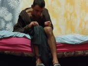 Actual. I'm repairing my pants 3/16