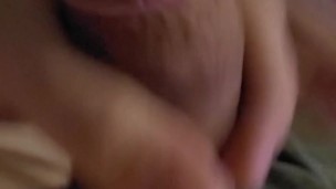 First it was precum, then it was a big load