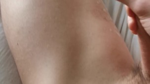 Teen cumshot in the morning