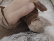 I ruined girlfriend's nylon pantyhose 5/16