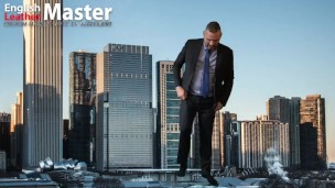 Mad scientist drinks growing potion and becomes a giant destroys city with huge feet PREVIEW